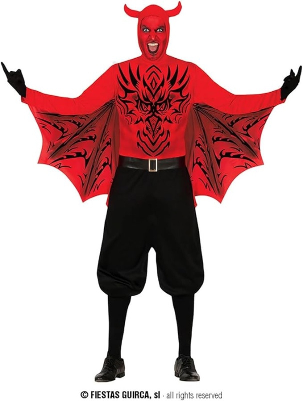 Disfraz Demonio rojo adulto