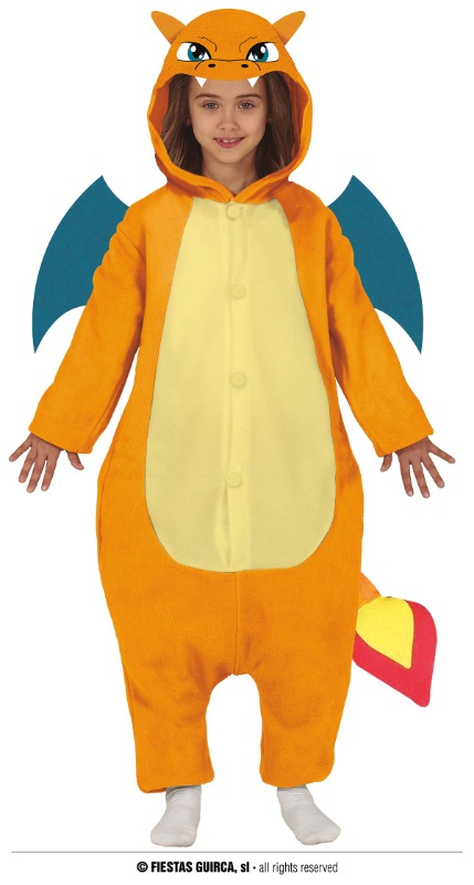 Disfraz Dragón naranja infantil