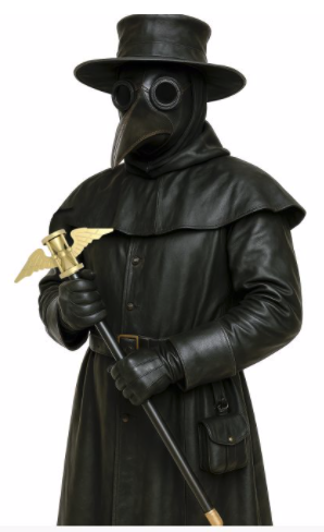 Bastón con alas 100 cms.