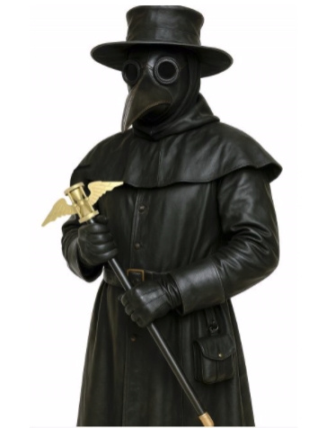 Bastón con alas 100 cms.