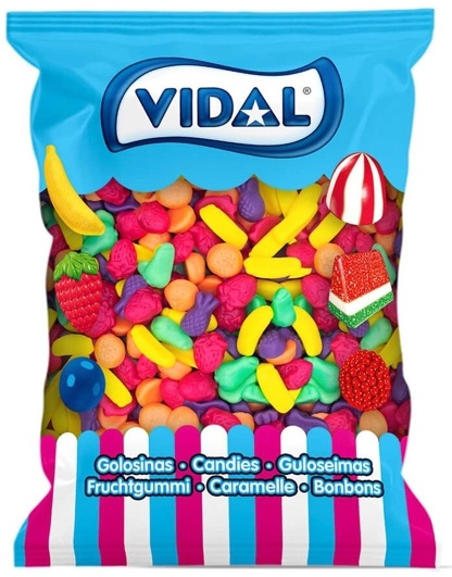 Bolsa 1 kg. frutitas jelly