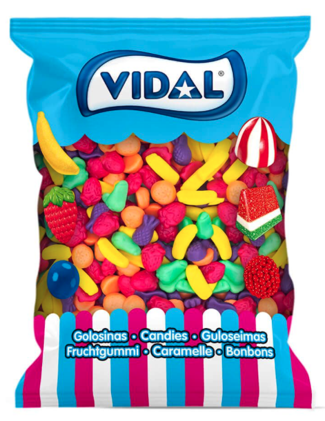 Bolsa 1 kg. frutitas jelly