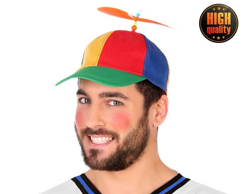Gorra visera colores con hélice