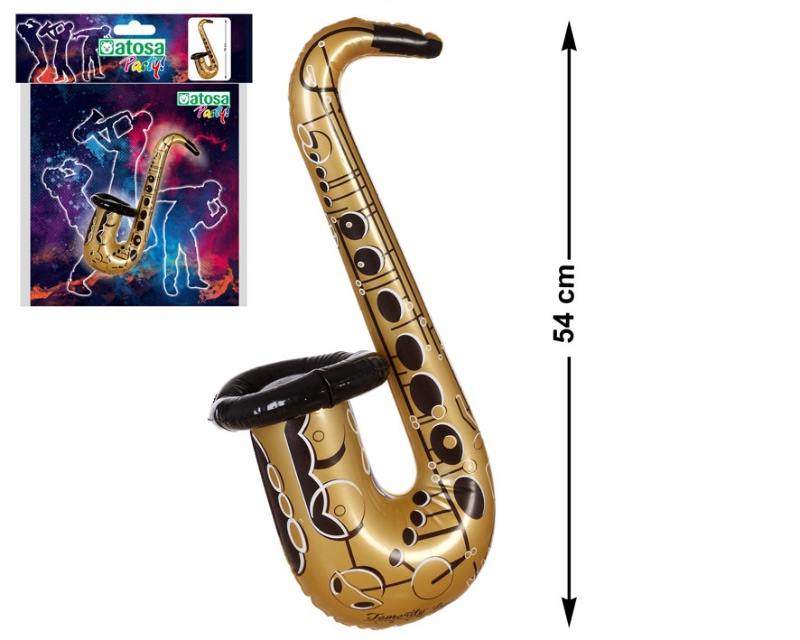 Saxofón hinchable