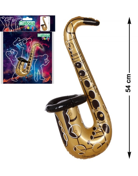 Saxofón hinchable