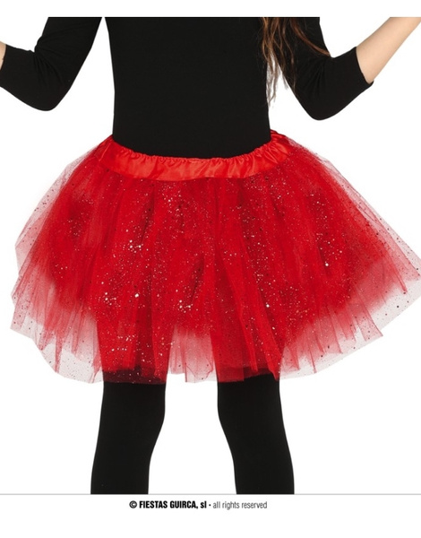 Tutú Infantil Purpurinas 28/30 cms.