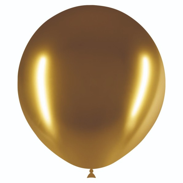 25 Globos ORO BRILLIANT