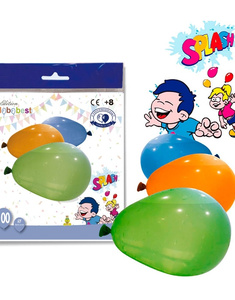 Bolsa 100 globos agua luxe globoland