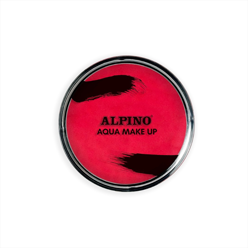 Maquillaje al agua colores alpino