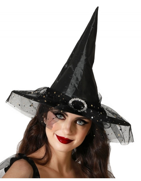 Sombrero Bruja negro