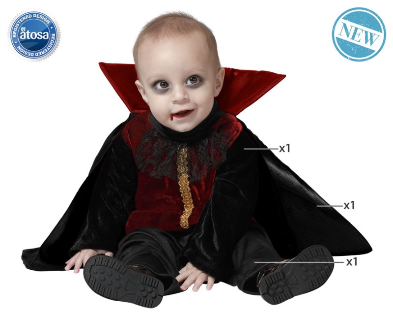 Disfraz vampiro para bebés