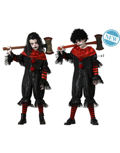 Disfraz Payaso negro asesino infantil