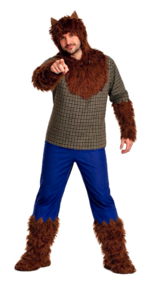 Disfraz Hombre lobo peludo adulto