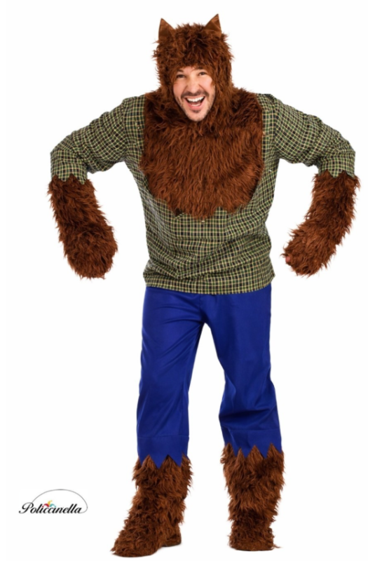 Disfraz Hombre lobo peludo adulto
