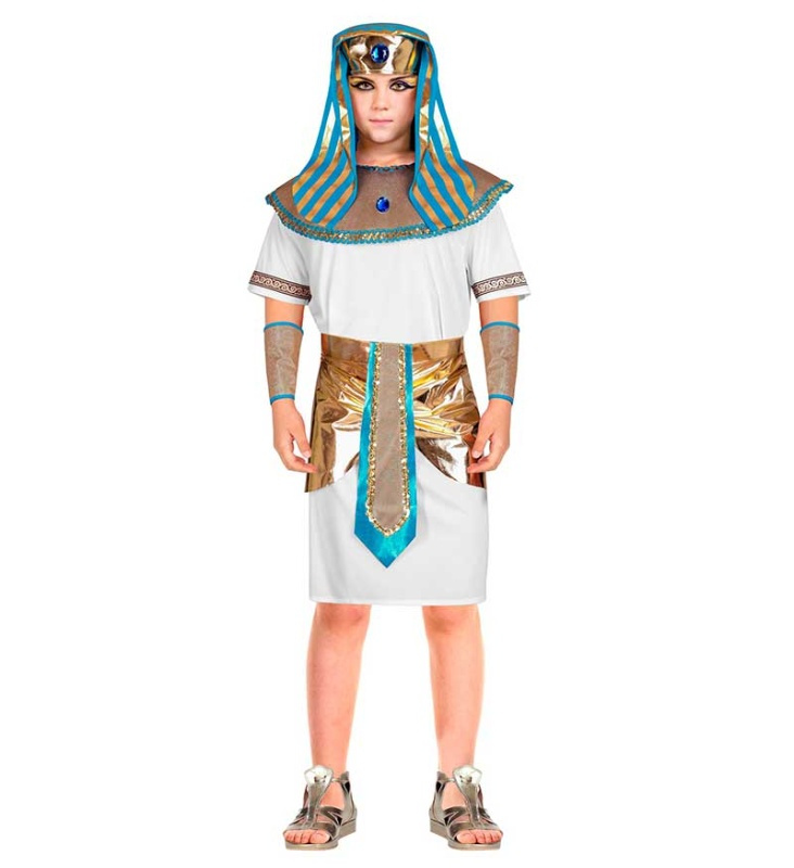 Disfraz Faraón dorado infantil