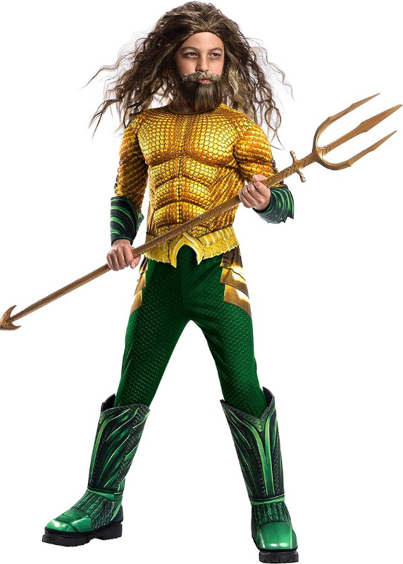 Disfraz Aquaman AQM premium infantil