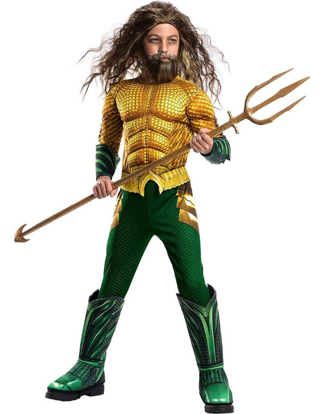 Disfraz Aquaman AQM premium infantil