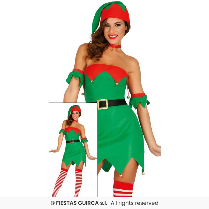 Disfraz Elfa sexy para mujer