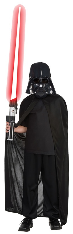 Kit Mascara y capa Darth Vader inf.