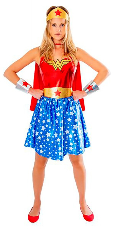 Disfraz Wonder Woman Delux adulto