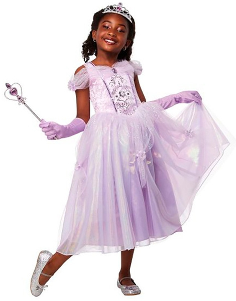 Disfraz princesa morada infantil