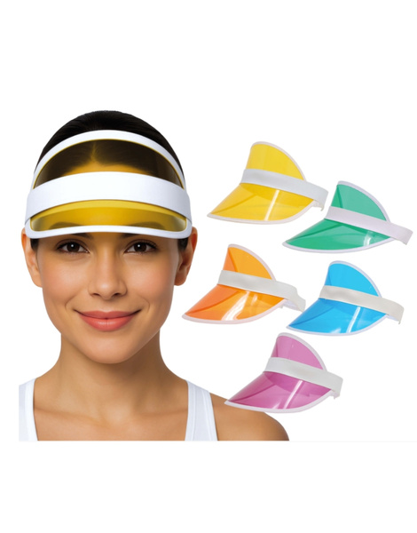 Visera transparentes colores surtidos