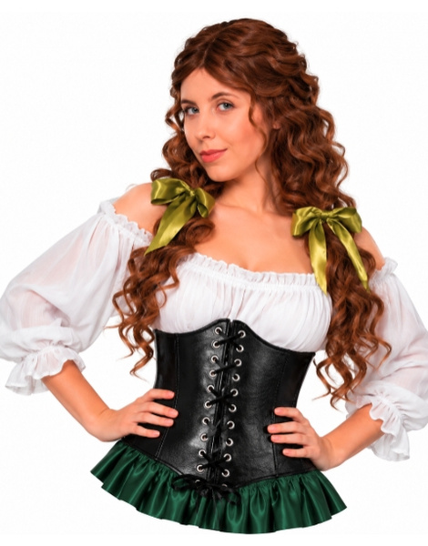 Corset negro 23 cms. de alto