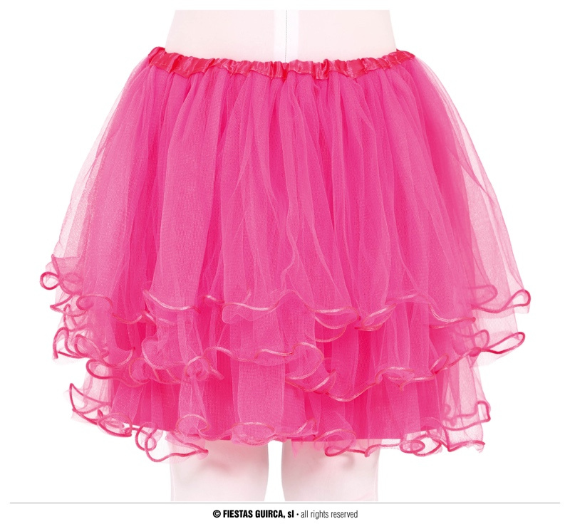Tutu con volantes infantil 30cms