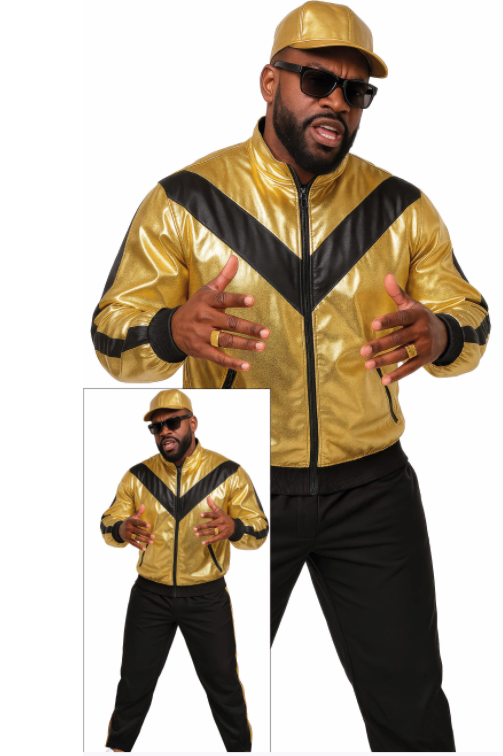 Disfraz MR. ORO para adulto