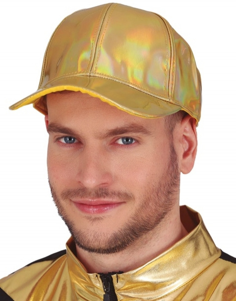 Gorra metalizada  dorada