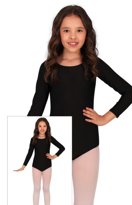 Maillot manga larga infantil