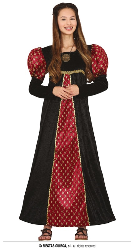 Disfraz Dama Medieval Juvenil 14/16 años