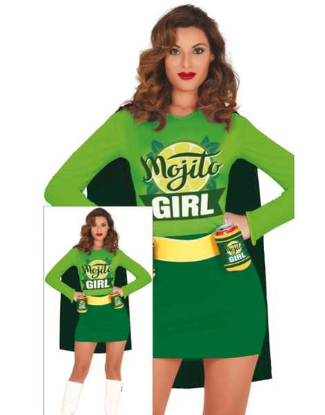 Disfraz Miss Mojito Mujer