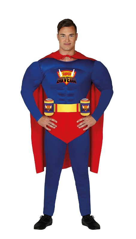 Disfraz Super Buveur para adulto