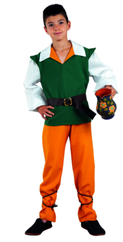 Disfraz medieval infantil