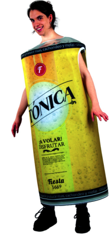 Disfraz de Lata Tónica adulto