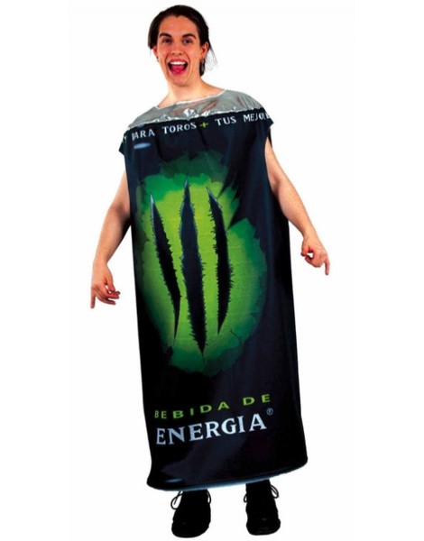 Disfraz Bebida Energetica adulto