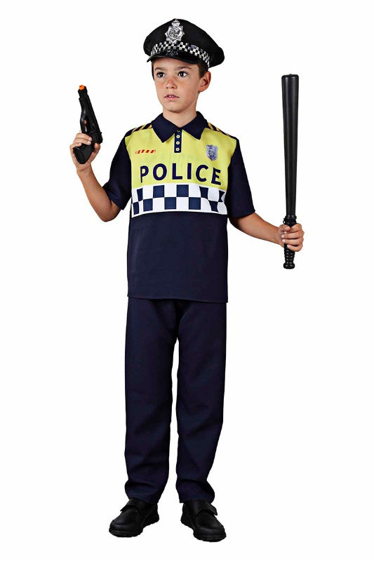 Disfraz policia local infantil