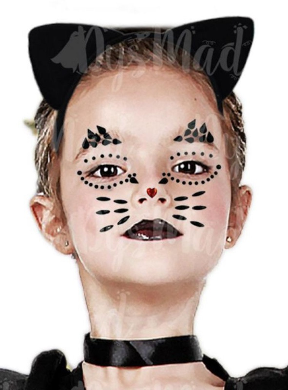 Gemas adhesivas  cara de Gato