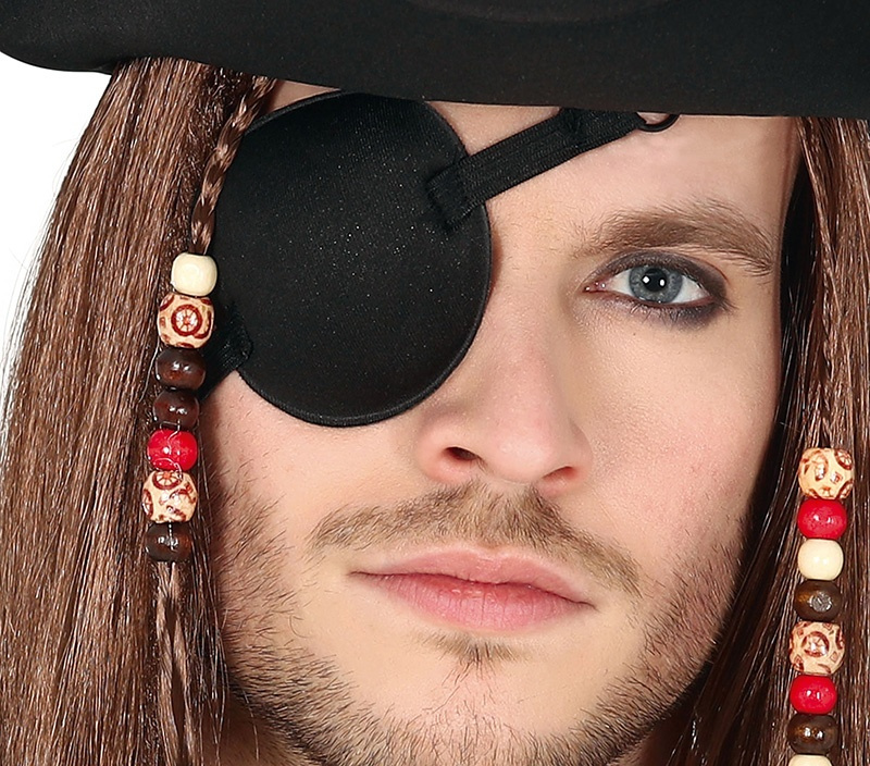 Parche pirata tela