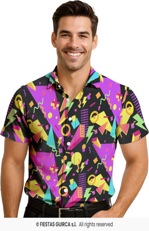 Camisa Años 80 adulto