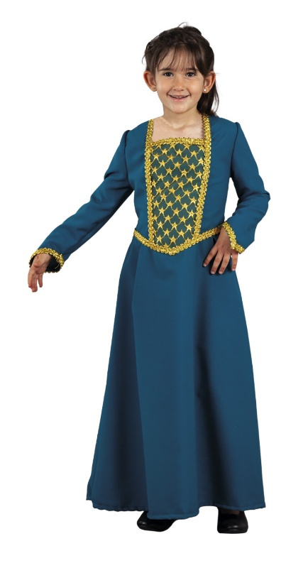 Disfraz Dama de la corte medieval inf.