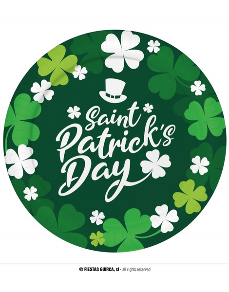 Platos St. Patricks 6 und. 23 cms
