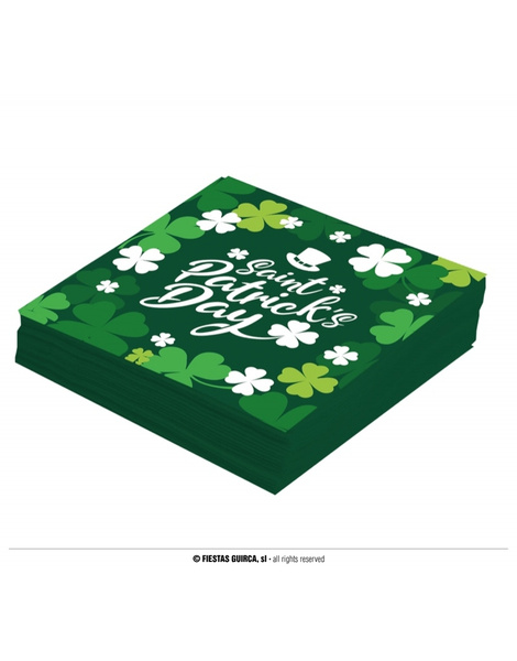Servilletas St. Patricks 20 und 16x16cms