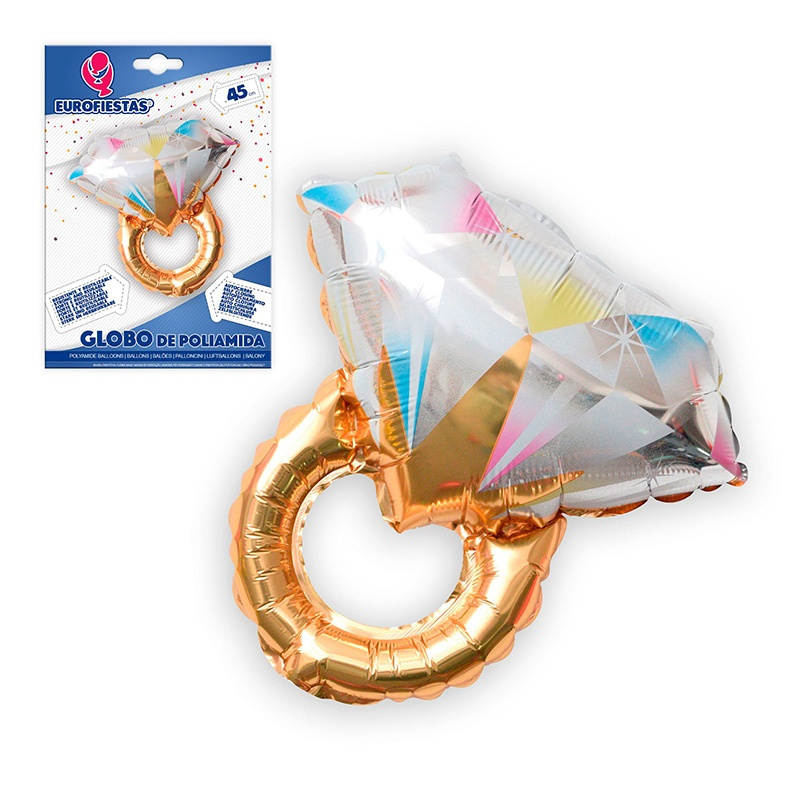 Globo de foil 68 cm Anillo