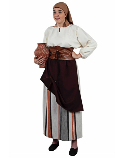 Disfraz mesonera medieval para mujer