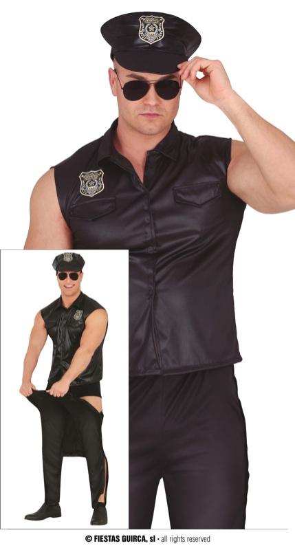 Disfraz Mr. Policia Sexy adulto