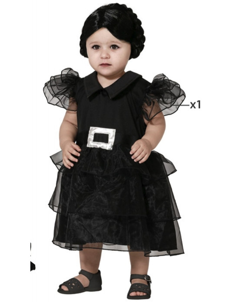 Disfraz Niña Fantasma negro Bebés