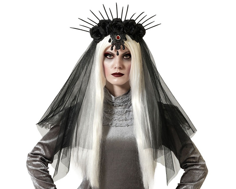 Diadema Halloween gótica