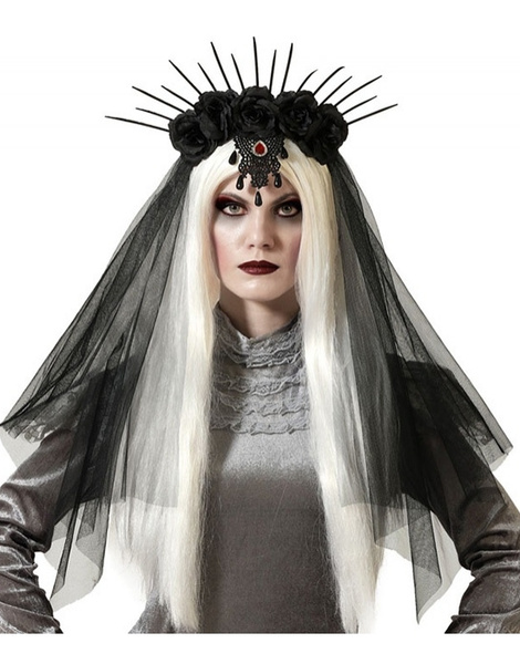 Diadema Halloween gótica